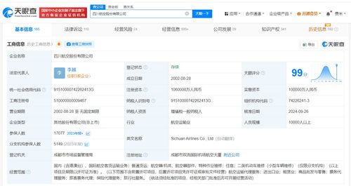 四川航空資本擴容至106億，深耕票務代理服務新布局
